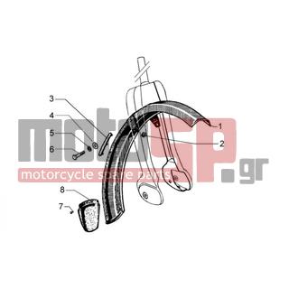 PIAGGIO - CIAO < 2005 - Body Parts - FRONT feather - 274184 - Φτερό εμπρός