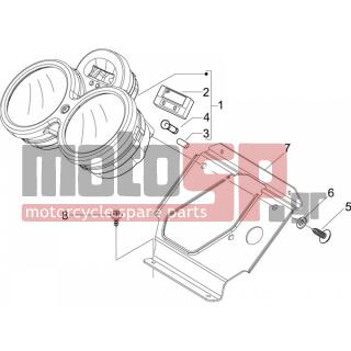 PIAGGIO - BEVERLY 125 2006 - Electrical - Complex instruments - Cruscotto - 639166 - Meter combination