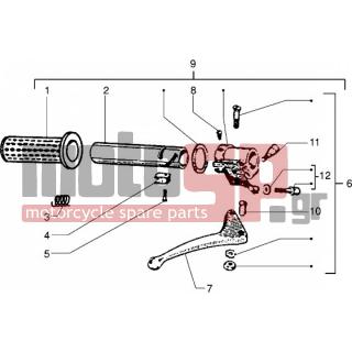 PIAGGIO - CIAO 1999 - Frame - throttle lever - 271174 - ΕΛΑΤΗΡΙΟ ΣΚΡΙΠ ΓΚΑΖ SCOOTER
