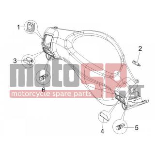 PIAGGIO - FLY 100 4T 2007 - Electrical - Switchgear - Switches - Buttons - Switches - 583575 - ΒΑΛΒΙΔΑ ΜΑΝ ΣΤΟΠ-ΜΙΖΑ SCOOTER (ΠΡΙΖΑ)