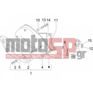 PIAGGIO - FLY 125 4T 2006 - Exhaust - silencers - 827526 - ΡΟΔΕΛΑ