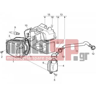 PIAGGIO - FLY 150 4T E3 2008 - Engine/Transmission - COVER head - 638852 - ΜΠΟΥΖΙ NGK CR7EB SCOOTER