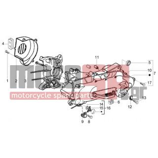 PIAGGIO - FLY 50 2T < 2005 - Engine/Transmission - COVER transmission screw-cap system - 564497 - ΛΑΜΑΚΙ