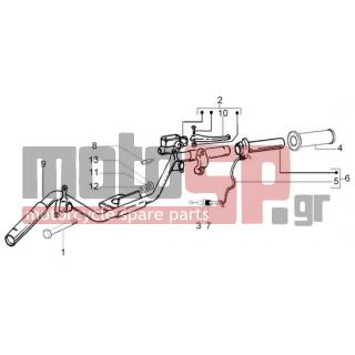 PIAGGIO - FLY 50 2T < 2005 - Frame - steering parts - 265249 - ΒΙΔΑ MANET COSA2-FL-SCOOTER