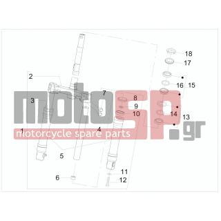 PIAGGIO - FLY 50 2T 2007 - Αναρτήσεις - FORK accessories (MVP) - 494769 - ΤΑΠΑ