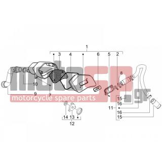 PIAGGIO - FLY 50 2T 2006 - Engine/Transmission - Secondary air filter casing - CM001905 - ΚΟΛΙΕΣ