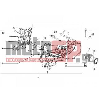 PIAGGIO - FLY 50 2T 2010 - Engine/Transmission - OIL PAN - 877283 - ΜΠΟΥΖΟΝΙ ΚΥΛ SCOOTER