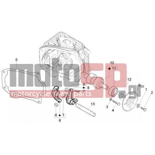 PIAGGIO - FLY 50 4T < 2005 - Engine/Transmission - Rockers - camshaft - 9692695 - ΚΟΚΟΡΑΚΙ ZIP 4T-FLY 100