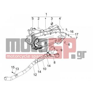 PIAGGIO - FLY 50 4T (LBMC44500-) 2006 - Engine/Transmission - COVER sump - the sump Cooling - 844964 - ΚΛΙΠΣ