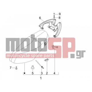 PIAGGIO - FLY 50 4T 2010 - Body Parts - Saddle / Seats - 6219790012 - ΣΕΛΑ FLY 50150 ΕΩΣ 2011