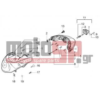 PIAGGIO - BEVERLY 125 RST < 2005 - Ηλεκτρικά - Lights - 583801 - Cable harness