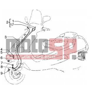 PIAGGIO - HEXAGON GTX 180 < 2005 - Electrical - Electrical devices - 265451 - ΒΙΔΑ ΜΑΡΚ ΔΑΓΚΑΝΑΣ