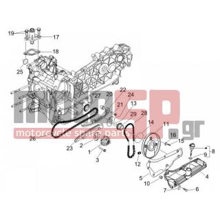 PIAGGIO - LIBERTY 125 4T 2V E3 2009 - Κινητήρας/Κιβώτιο Ταχυτήτων - OIL PUMP - 434541 - ΒΙΔΑ M6X16 SCOOTER CL10,9