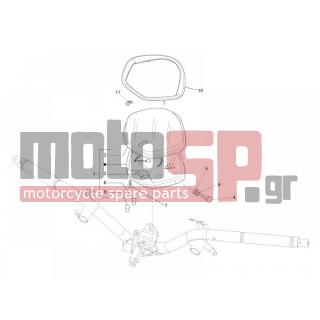 PIAGGIO - LIBERTY 125 4T 2V E3 2009 - Electrical - Complex instruments - Cruscotto - 498342 - ΜΠΑΤΑΡΙΑ ΡΟΛΟΙ ΚΟΝΤΕΡ SCOOTER