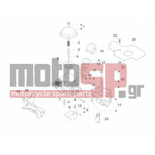 PIAGGIO - LIBERTY 125 4T DELIVERY E3-NEXIVE 2015 2009 - Engine/Transmission - CARBURETOR accessories - 828843 - ΛΑΜΑΚΙ ΤΣΟΚ ΑΕΡΟΣ