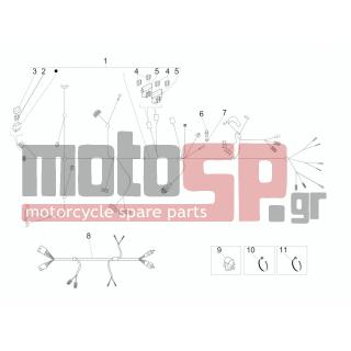 PIAGGIO - LIBERTY 125 4T DELIVERY E3-NEXIVE 2015 2009 - Ηλεκτρικά - Complex harness - 290860 - ΑΣΦΑΛΕΙΑ 15 AMP