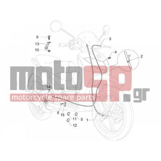 PIAGGIO - LIBERTY 125 4T SPORT 2006 - Frame - cables - 270310 - ΡΕΓΟΥΛΑΤΟΡΟΣ ΦΡ SCOOTER