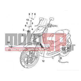 PIAGGIO - BEVERLY 125 SPORT E3 2008 - Frame - cables - 145298 - ΚΟΛΛΑΡΟ ΦΥΣΟΥΝΑΣ RUNNER PUREJET