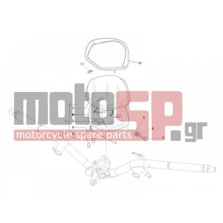 PIAGGIO - LIBERTY 125 4T SPORT E3 2008 - Electrical - Complex instruments - Cruscotto - 639414 - ΚΡΥΣΤΑΛ ΚΟΝΤΕΡ VESPA LX/GT/LIB RST(ECIE)