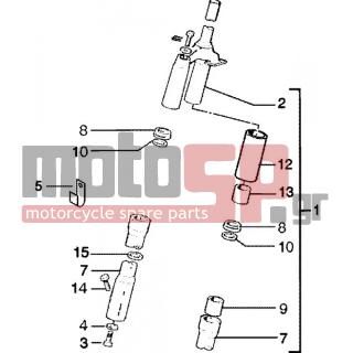 PIAGGIO - LIBERTY 125 LEADER < 2005 - Suspension - FRONT suspension - 494769 - ΤΑΠΑ