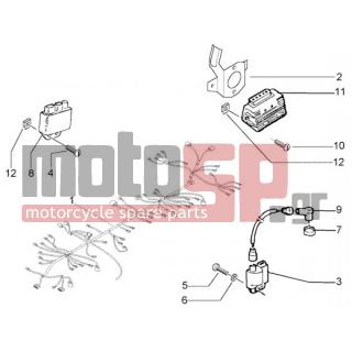PIAGGIO - LIBERTY 125 LEADER RST < 2005 - Electrical - Electrical devices - CM002919 - Σφιχτήρας