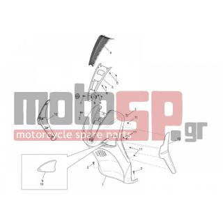 PIAGGIO - LIBERTY 150 4T E3 MOC 2011 - Body Parts - mask front - CM179201 - ΒΙΔΑ TORX M6x22