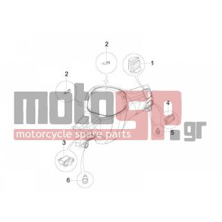 PIAGGIO - LIBERTY 150 4T E3 MOC 2010 - Ηλεκτρικά - Switchgear - Switches - Buttons - Switches - 641447 - ΔΙΑΚΟΠΤΗΣ ΦΛΑΣ==>>642679
