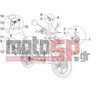 PIAGGIO - LIBERTY 150 4T SPORT E3 2008 - Electrical - Relay - Battery - Horn - 484123 - ΒΙΔΑ