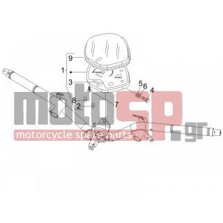 PIAGGIO - LIBERTY 150 4T SPORT E3 2008 - Electrical - Complex instruments - Cruscotto - 498342 - ΜΠΑΤΑΡΙΑ ΡΟΛΟΙ ΚΟΝΤΕΡ SCOOTER