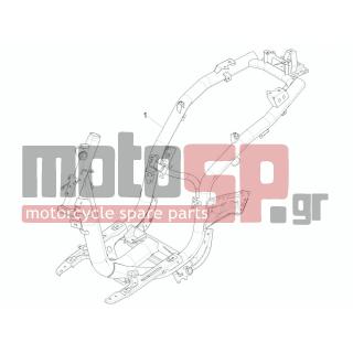 PIAGGIO - LIBERTY 150 IGET 4T 3V IE ABS 2015 - Frame - Frame / chassis - 1B0015424 - ΣΑΣΙ LIBERTY IGET