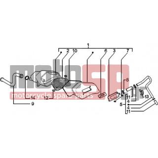 PIAGGIO - LIBERTY 50 2T < 2005 - Engine/Transmission - Additional air box