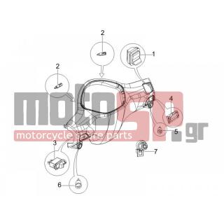PIAGGIO - LIBERTY 50 2T MOC 2013 - Electrical - Switchgear - Switches - Buttons - Switches - 642032 - ΒΑΛΒΙΔΑ ΜΑΝ ΣΤΟΠ-ΜΙΖΑ SCOOTER (ΦΙΣ)