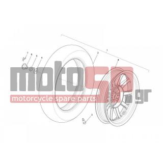 PIAGGIO - LIBERTY 50 2T MOC 2012 - Frame - rear wheel - 194423 - ΑΣΦΑΛΕΙΑ ΤΡΟΧΟΥ