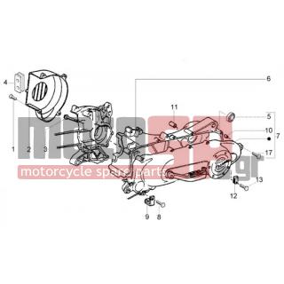 PIAGGIO - LIBERTY 50 2T RST < 2005 - Engine/Transmission - COVER transmission screw-cap system - 8256465 - ΚΑΠΑΚΙ ΚΙΝΗΤΗΡΑ FLY 50 2T-LIB 50 2T-DNA