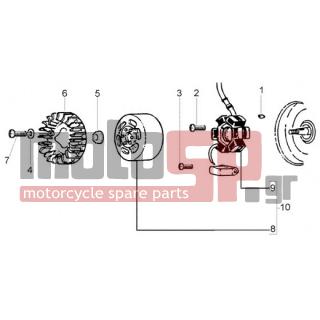 PIAGGIO - LIBERTY 50 2T RST < 2005 - Electrical - Magneto - 15585 - ΒΙΔΑ