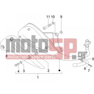 PIAGGIO - LIBERTY 50 2T SPORT 2006 - Exhaust - silencers - 848766 - ΒΙΔΑ