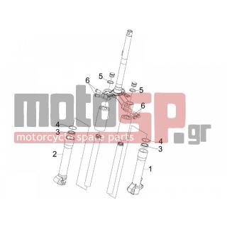 PIAGGIO - LIBERTY 50 4T 2008 - Αναρτήσεις - FORK Components (Wuxi Top)
