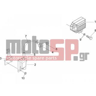 PIAGGIO - LIBERTY 50 4T 2007 - Electrical - Voltage regulator -Electronic - Multiplier - 434541 - ΒΙΔΑ M6X16 SCOOTER CL10,9