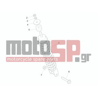 PIAGGIO - LIBERTY 50 4T MOC 2016 - Suspension - Place BACK - Shock absorber - 648088 - ΑΜΟΡΤΙΣΕΡ ΠΙΣΩ LIBERTY 50 4T-2T RST