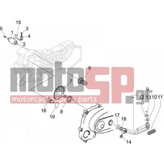 PIAGGIO - LIBERTY 50 4T MOC 2012 - Engine/Transmission - Start - Electric starter - 96921R - ΜΙΖΑ SCOOTER 50 4Τ-SCOOTER 80