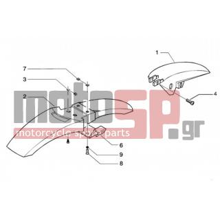 PIAGGIO - BEVERLY 200 < 2005 - Body Parts - Wing back and forth - 597923 - ΛΑΜΑΚΙ ΜΠΡΟΣ ΦΤΕΡΟΥ BEVERLY