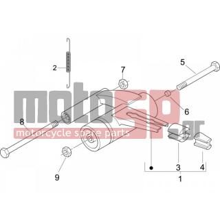 PIAGGIO - LIBERTY 50 4T SPORT 2007 - Suspension - rocking arm - 563977 - ΒΙΔΑ ΜΠΡΑΤΣΟΥ ΚΙΝΗΤ