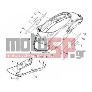 PIAGGIO - LIBERTY 50 4T SPORT 2007 - Body Parts - Side skirts - Spoiler - 258249 - ΒΙΔΑ M4,2x19 (ΛΑΜΑΡΙΝΟΒΙΔΑ)