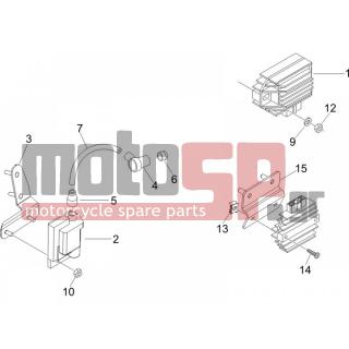 PIAGGIO - LIBERTY 50 4T SPORT 2008 - Electrical - Voltage regulator -Electronic - Multiplier - 231571 - ΛΑΣΤΙΧΑΚΙ ΠΟΛ/ΣΤΗ SCOOTER-AΡΕ 703