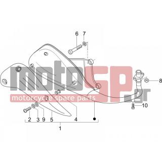 PIAGGIO - LIBERTY 50 4T SPORT 2008 - Exhaust - silencers - 833494 - ΠΑΞΙΜΑΔΙ