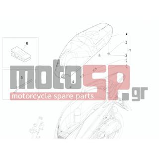 PIAGGIO - MEDLEY 125 4T IE ABS 2016 - Body Parts - Saddle / Seats - 648069 - Chiave ammortizzatore
