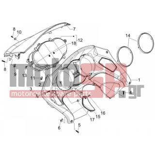 PIAGGIO - MP3 125 2006 - Electrical - Complex instruments - Cruscotto - 258249 - ΒΙΔΑ M4,2x19 (ΛΑΜΑΡΙΝΟΒΙΔΑ)