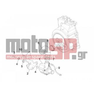 PIAGGIO - MP3 125 IE TOURING 2012 - Engine/Transmission - WHATER PUMP - CM001917 - ΣΦΥΚΤΗΡΑΣ ΣΩΛΗΝΩΣΕΩΝ ΝΕΡΟΥ SCOOTER