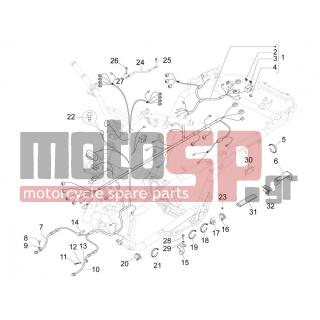 PIAGGIO - MP3 125 IE TOURING 2011 - Electrical - Complex harness - 584520 - ΕΛΑΤΗΡΙΟ