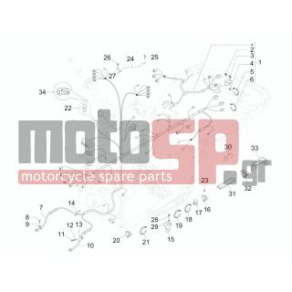 PIAGGIO - MP3 300 IE LT TOURING 2012 - Electrical - Complex harness - 584520 - ΕΛΑΤΗΡΙΟ